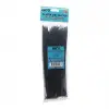 100PCS SİYAH   3.6X250MM  PLASTİK CIRT KELEPÇE (5047)