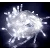 10m 100 Led Boncuk Lamba Beyaz Işık Şeffaf Kablo Mz-18-11