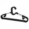 10PCS PLASTİK - ANTRASİT GRİ ELBİSE ASKISI (5047)