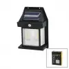 2 LAMBA SOLAR - SENSÖRLÜ APLİK DUVAR LAMBASI DIŞ MEKAN 5.5V - 1W - 1800mAh (5047)