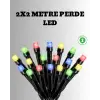 2x2 Metre Pil ile Çalışan Perde LED Işık – 8 Modlu Dekoratif