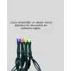 2x2 Metre Pil ile Çalışan Perde LED Işık – 8 Modlu Dekoratif