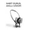 360 Derece Ayarlanabilir Boyun Askılı Manyetik Telefon Tutucu