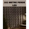 3x3 LED Şelale Perde Işık Kutlama ve Dekor Aydınlatması
