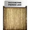3x3 Perde LED Işık Şelale Model Özel Gün Dekoratif Aydınlatma