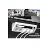 5’li Akım Korumalı Priz 2500w | 2 Usb + 2 Type-c Hızlı Şarj | Led Gece Lambalı | Dokunmatik Beyaz
