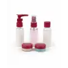 5’li Seyahat Boy Kozmetik Şişe Seti 30 ml Çantalı Organizer