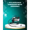 Ağır Hizmet Tipi Oto Kompresör 140 PSI Manometreli