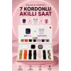 Akıllı Saat Bluetooth Kulaklık Hediyeli Bildirim Görme Sesli Görüşme Çoklu Kordon