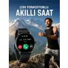 Akıllı Saat Çok Fonksiyonlu Sesli Görüşme NFC Uyumlu Amoled Ekran