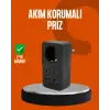 Akım Korumalı Priz 4 USB Type C Destekli Yüksek Isı Dayanımlı