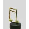 Altın Nota Figürlü Müzik Kutusu