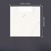 Beyaz Mermer Desenli Alüminyum Plastik Duvar Sticker (30*30)