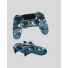 Bluetooth Kablosuz PS4 Gamepad Çift Motorlu Siyah Controller