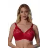 Bordo Dantelli Toparlayıcı Sütyen - 503