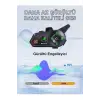 D2-6x 1000m Mesafeli 6 Kanallı İntercom Bluetooth Motosiklet Kask Kulaklığı İntercom Kulaklık