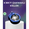Dekoratif Çakmaklı Küllük Kolay Temizlenebilir Metal