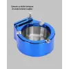 Dekoratif Çakmaklı Küllük Kolay Temizlenebilir Metal