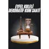 Eyfel Kuleli Kum Saati Dekoratif Hediyelik Eşya Retro Eyfel Kulesi