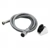 GRİ PLASTİK PERLATÖRLÜ TAHARATMATİK HORTUM  120CM (5047)