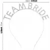 Gümüş Kaplama Kristal Taşlı Team Bride Taç 16x17 Cm
