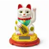 Güneş Enerjili Sallanan Şans Kedisi - Maneki Neko Alk4520