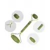 Jade Roller ve Gua Sha Taşı Yüz Bakım Masaj Seti
