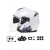 Kablosuz Bluetooth Motosiklet Kask İntercom IPX6 Su Geçirmez