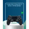 Kablosuz PS4 Oyun Kolu Çift Motor Titreşimli Uzun Bataryalı