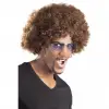 Kahve Renk Kıvırcık Afro Bonus Peruk (5047)