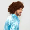 Kahve Renk Kıvırcık Afro Bonus Peruk (5047)