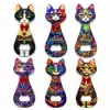 Kedi Tasarımı İstanbul Temalı Buzdolapı Süsü Magnet Alk5408