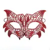 Kırmızı Dantel Masquerade Maskesi 8 No