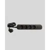 Led Anahtarlı Akım Korumalı Çoklu Priz 4 Priz 3 USB Girişli