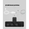 Masa Üstü Çoklu Priz USB ve Type-C Çıkışlı Güç Dağıtıcı