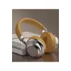 Metal Kulak Üstü Kablosuz Bluetooth Kulaklık Hybrid Anc Type-c Hızlı Şarj Bluetooth 6.0