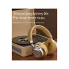 Metal Kulak Üstü Kablosuz Bluetooth Kulaklık Hybrid Anc Type-c Hızlı Şarj Bluetooth 6.0