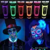 Neonlu Glow Parti Yüz Boyası 6 Renk 6 Adet (5047)