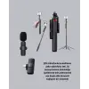 NPL2S TRİPOT +K11 YAKA MİKROFONU SET