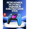 P5 Retro GamePad | 520 Klasik Oyunlu Mini Oyun Konsolu