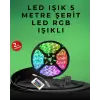 Pratik Kurulumlu 5 Metre Kumandalı Şerit LED