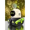 Robot Projeksiyon Gece Lambası Hoparlörlü Şarjlı Yıldızlı Gökyüzü Temalı Led Projeksiyon Lambası