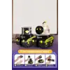 Robot Projeksiyon Gece Lambası Hoparlörlü Şarjlı Yıldızlı Gökyüzü Temalı Led Projeksiyon Lambası