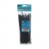 SİYAH   3.6X200MM  PLASTİK CIRT KELEPÇE  100PCS (5047)