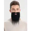 Siyah Renk Takma Sakal Bıyık Takımı