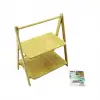 STAND - AYAKLI  2 KATLI AHŞAP - BAMBU SERVİS SUNUM TAHTASI 18X28CM -- 22X28CM (5047)