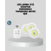 Uzaktan Kumandalı 3’lü Ayarlanabilir Spot LED Işık Seti