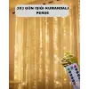 Uzaktan Kumandalı Perde Tipi Günışığı Peri Led Işık Dekorasyon