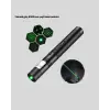 Uzun Mesafe Görünürlüklü Yeşil Lazer Pointer Şarjlı
