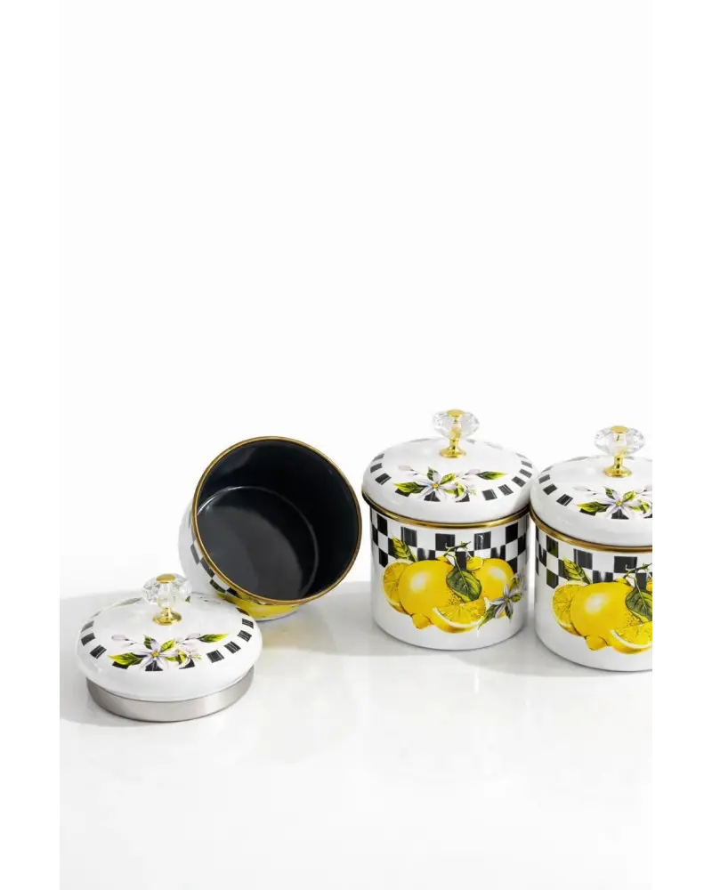 PR Home Lemon Emaye Baharatlık Seti 10 Cm